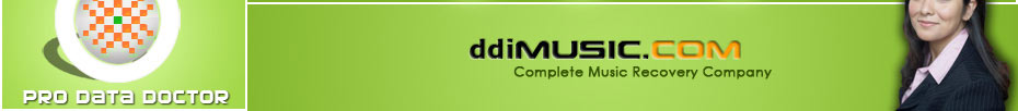 Music recovery software