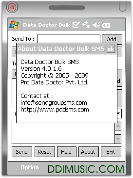 Screenshot - Pocket PC to Mobile SMS Software