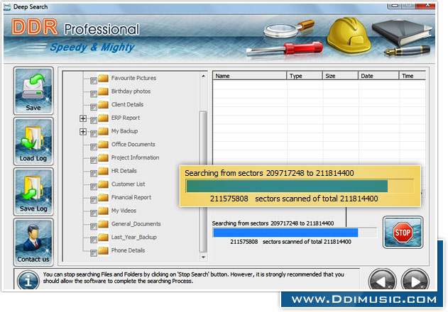 DDR Professional Recovery Software