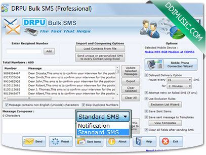 Bulk SMS Software - Professional