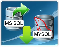 MS SQL to MySQL Database Converter