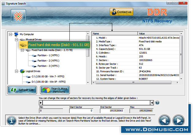 NTFS Recovery Software