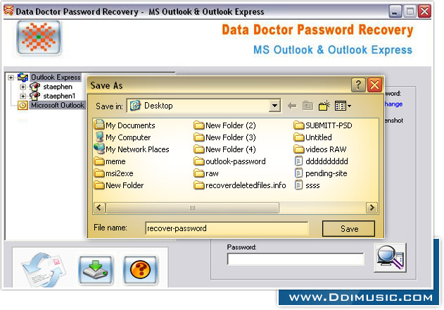 Outlook Express Password Recovery