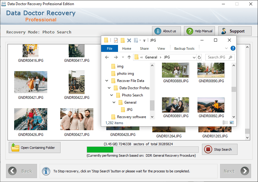 DDR Professional Recovery Software