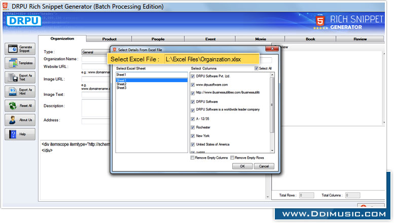 Rich Snippet Generator - Batch Processing Edition