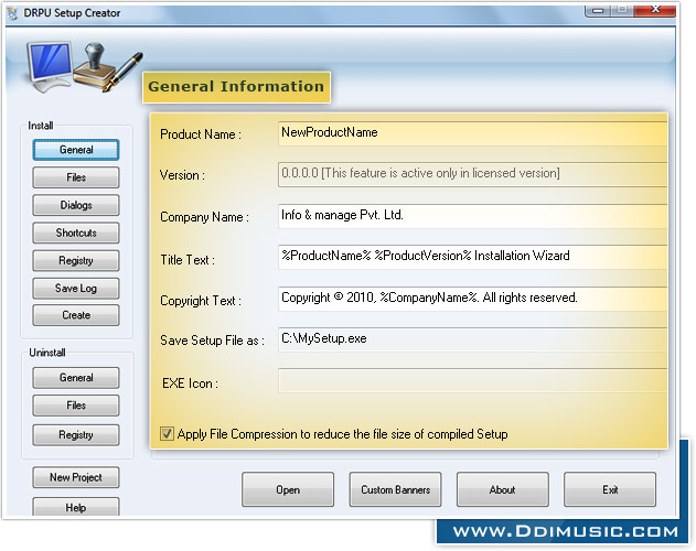 Setup Installer Software