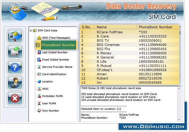 SIM Card Recovery Software