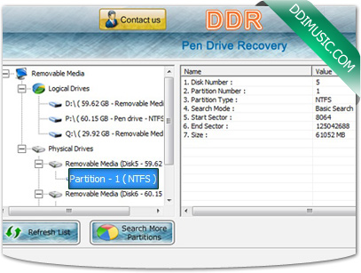 Software de recuperación de pendrive