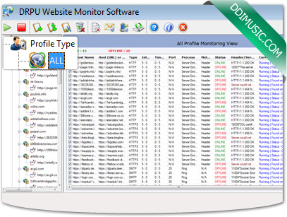 Herramienta de monitoreo de sitios web